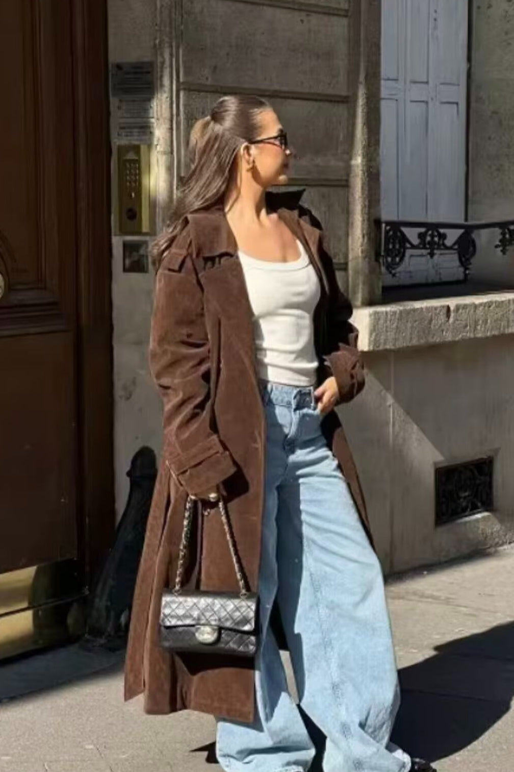 Belted Trench Casual Overcoat Secondary image
