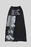 Music Score Graphic Wide Leg Sweatpants