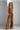 Brown Striped Two Piece Vest Pants Set Secondary image
