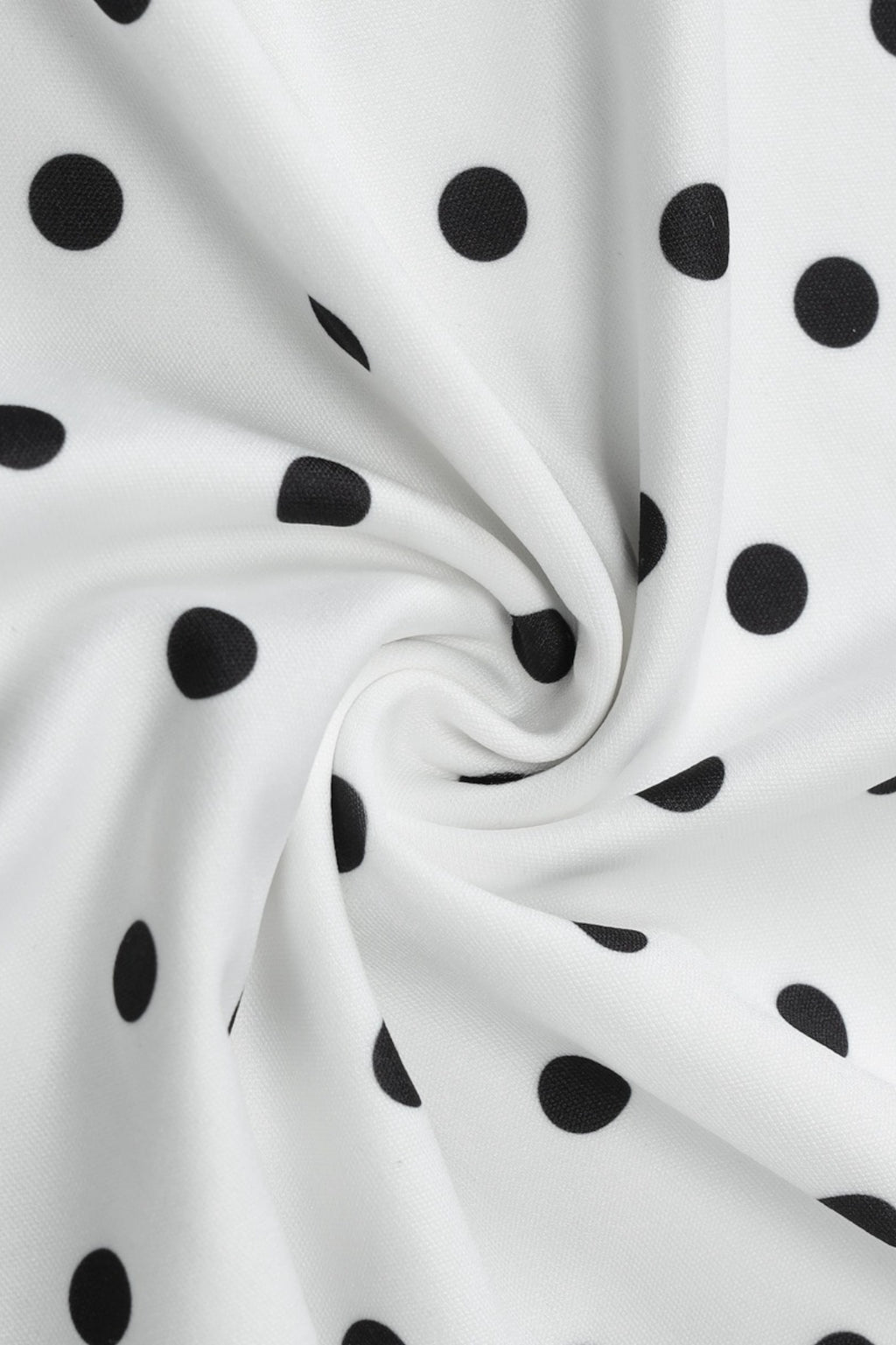 Polka Dot Asymmetrical Slim Fit Mini Dress