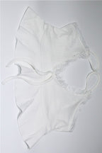 Lace Ruffle Hem Cami Lounge Shorts Set