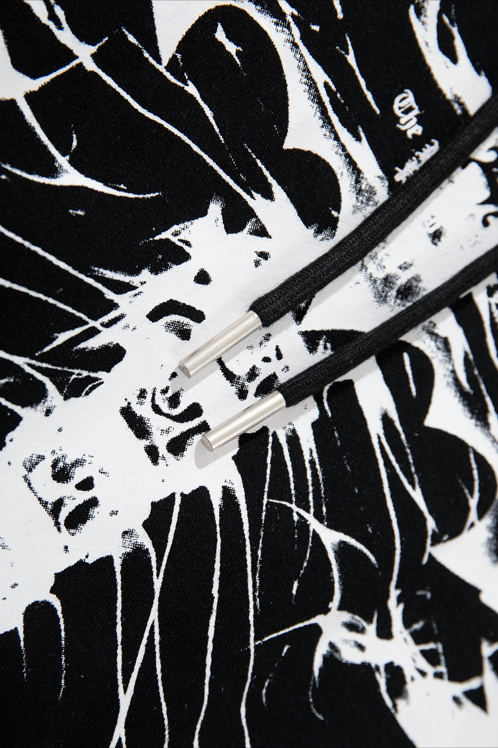 Skeleton Graphic Washed Pullover Hoodie