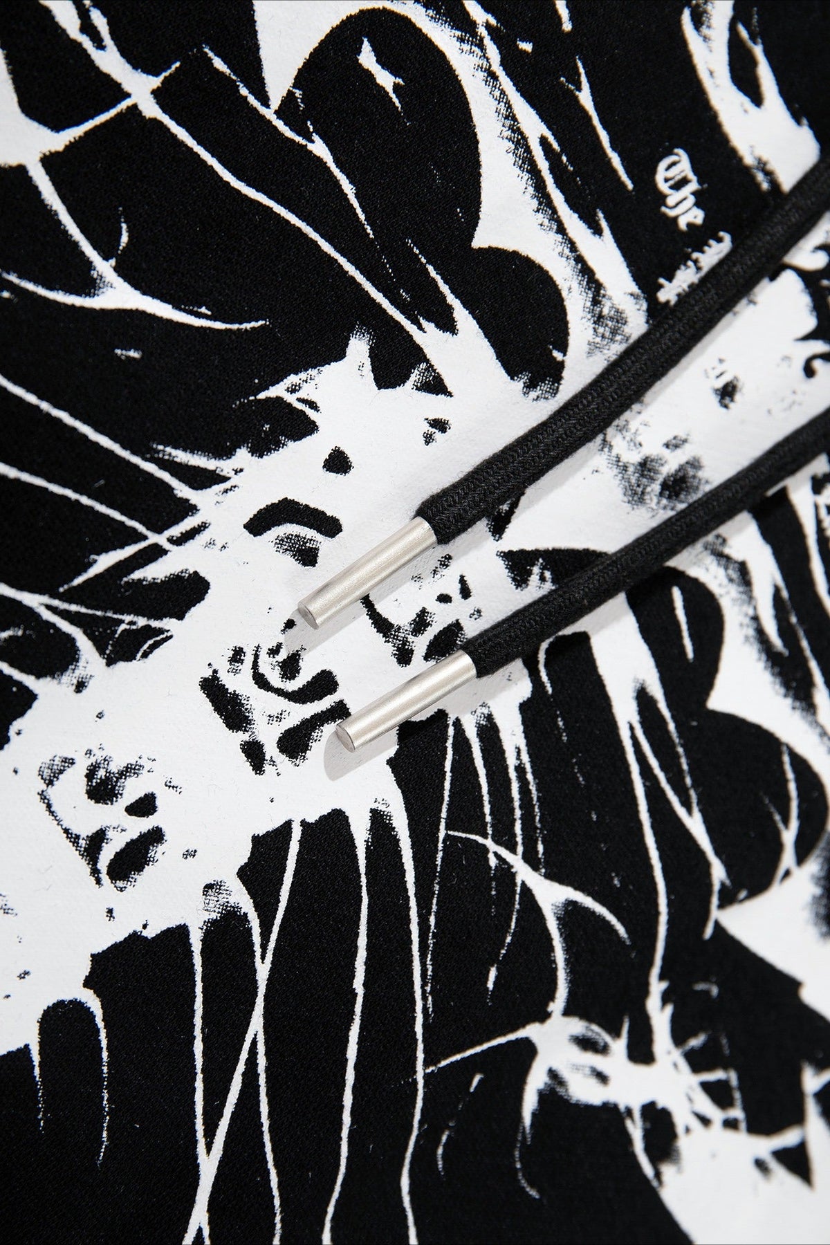 Skeleton Graphic Washed Pullover Hoodie