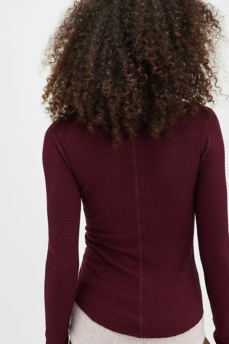 Waffle Knit Cardigan