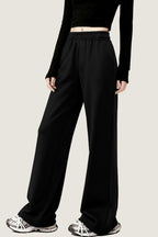 High Waist Narrow Leg Knit Pants