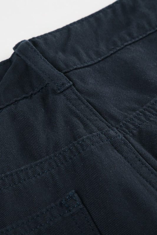 Studded Low Rise Wide Leg Jeans