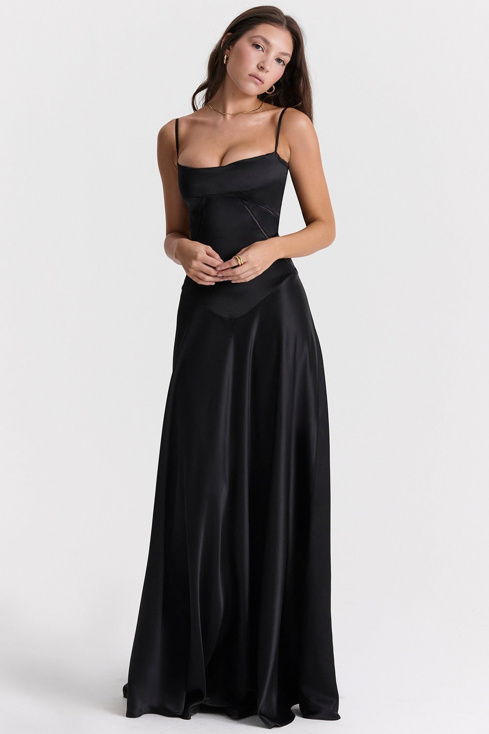 Elegant Cami Backless Maxi Party Dress Secondary image