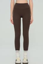 High-Waisted Fleece Lined Sculpting Leggings