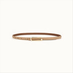 Fashion Versatile Slim Leather Pants Belt
