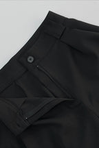 High Waist Minimalist Casual Tailored Shorts