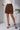 Solid Suede Bodycon Mini Skirt Secondary image