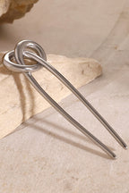 Elegant Polished Stainless Steel Hairpin