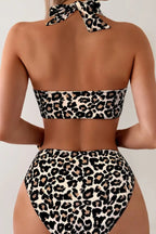High Waist Bodycon Push Up Two Piece Swim Set