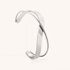 Vintage Geometric Open Bangle Bracelet