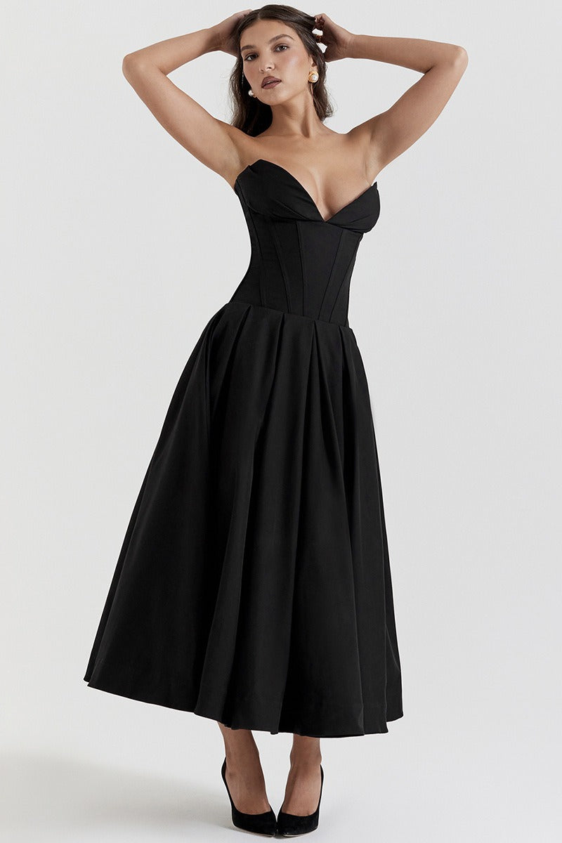 Strapless Corset A-Line Party Dress Secondary image