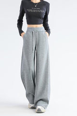 Fleece Lined Narrow Curved Knit Pants