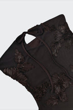 Floral Elegant Slim Fit Strapless Tube Top