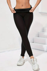 Fleece Lined Outdoor High-Waist Tummy Control Leggings