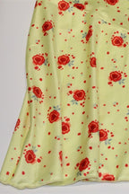 Cotton Strap Casual Maxi Floral Dress