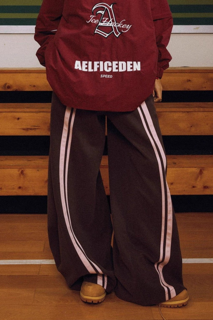 Tie Waist Relaxed Wide Leg Long Pants Secondary image