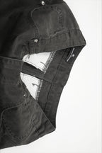 Studded Pocket Wide Leg Cargo Pants