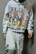 Apocalyptic Wasteland Graphic Hoodie