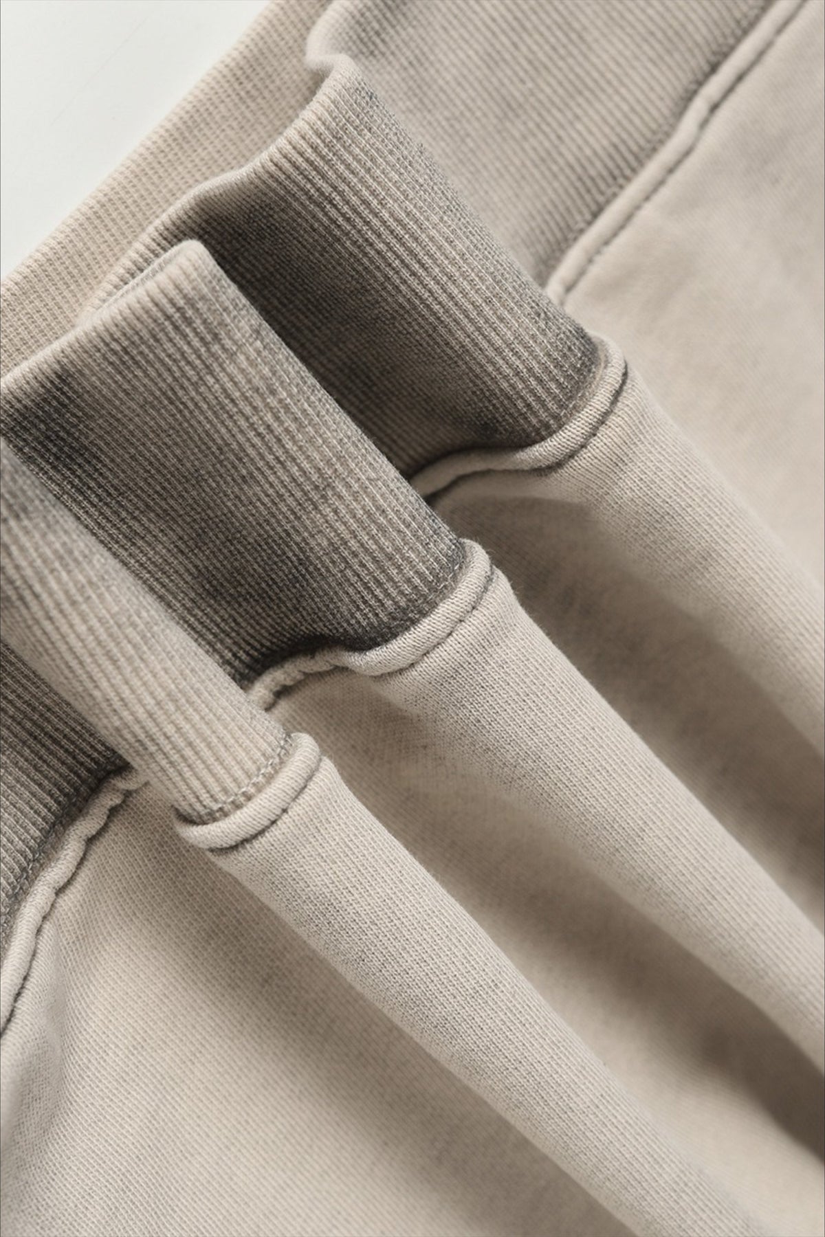 Deconstructed Seam Zip Pocket Pullover Hoodie