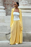 Chic Longline Cardigan Loose Two Piece Pants Set