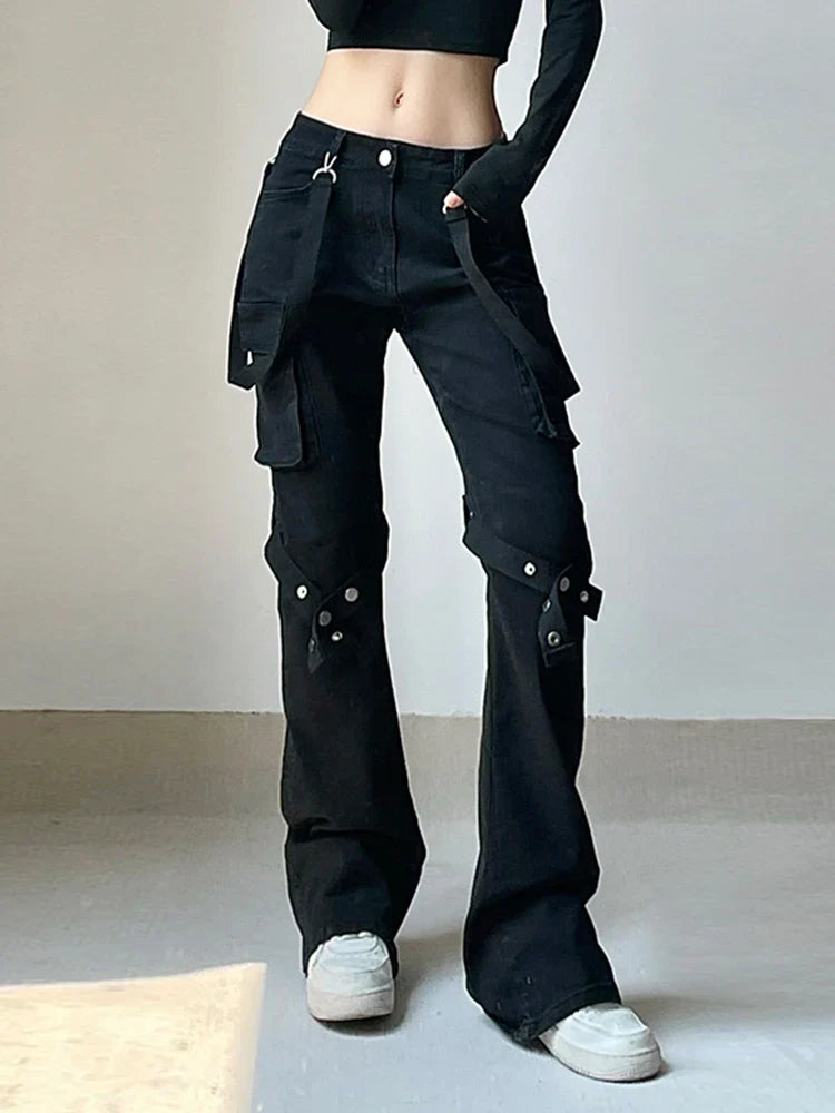 AltGoth Harajuku E-girl Pants for Halloween Style