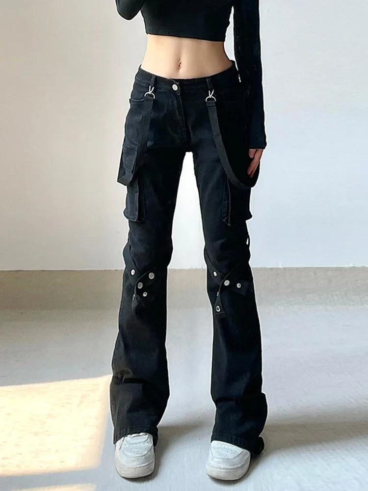 AltGoth Harajuku E-girl Pants for Halloween Style