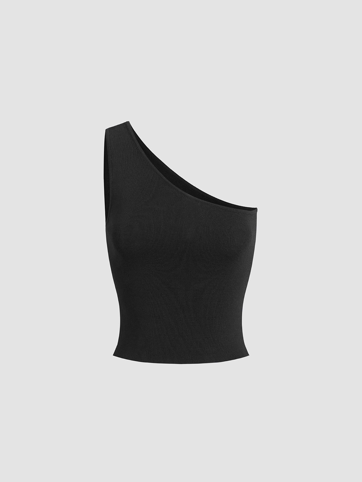 Solid One Graceful Shoulder Top