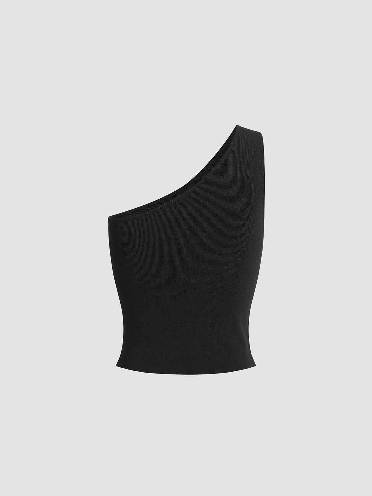 Solid One Graceful Shoulder Top