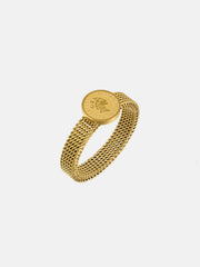 Coin Charming Decor Ring Rings