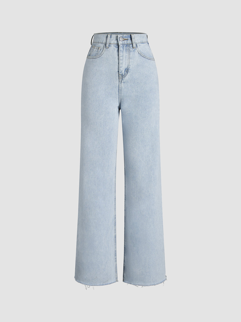 Denim Straight Graceful Leg Jeans Jeans