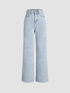 Denim Straight Graceful Leg Jeans Jeans