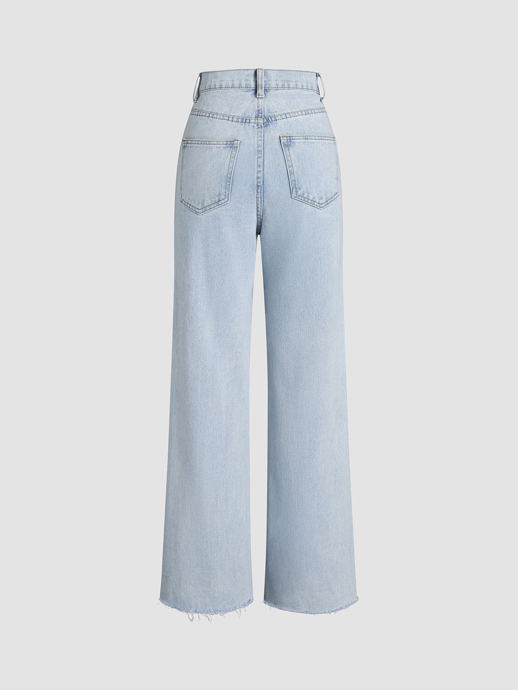 Denim Straight Graceful Leg Jeans Jeans