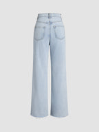 Denim Straight Graceful Leg Jeans Jeans