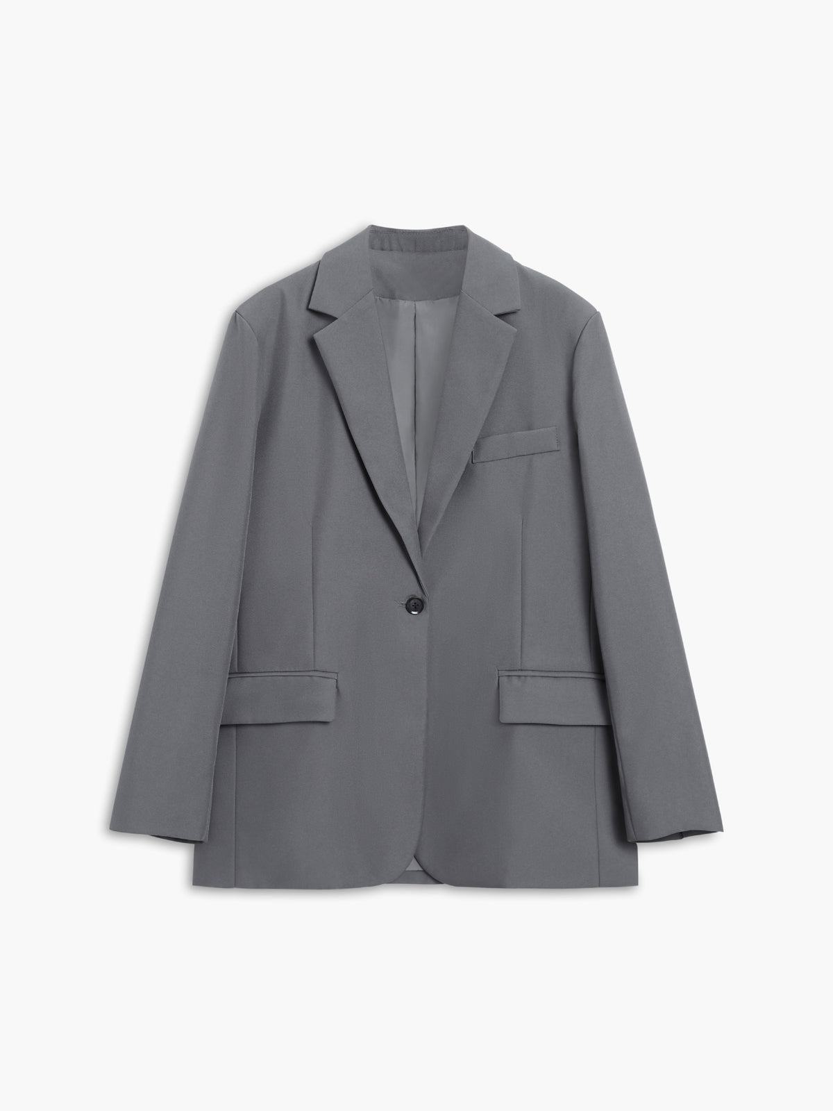 Single Breasted Graceful Essential Blazer Blazers