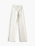 Denim Straight Graceful Leg Jeans White / XS Jeans