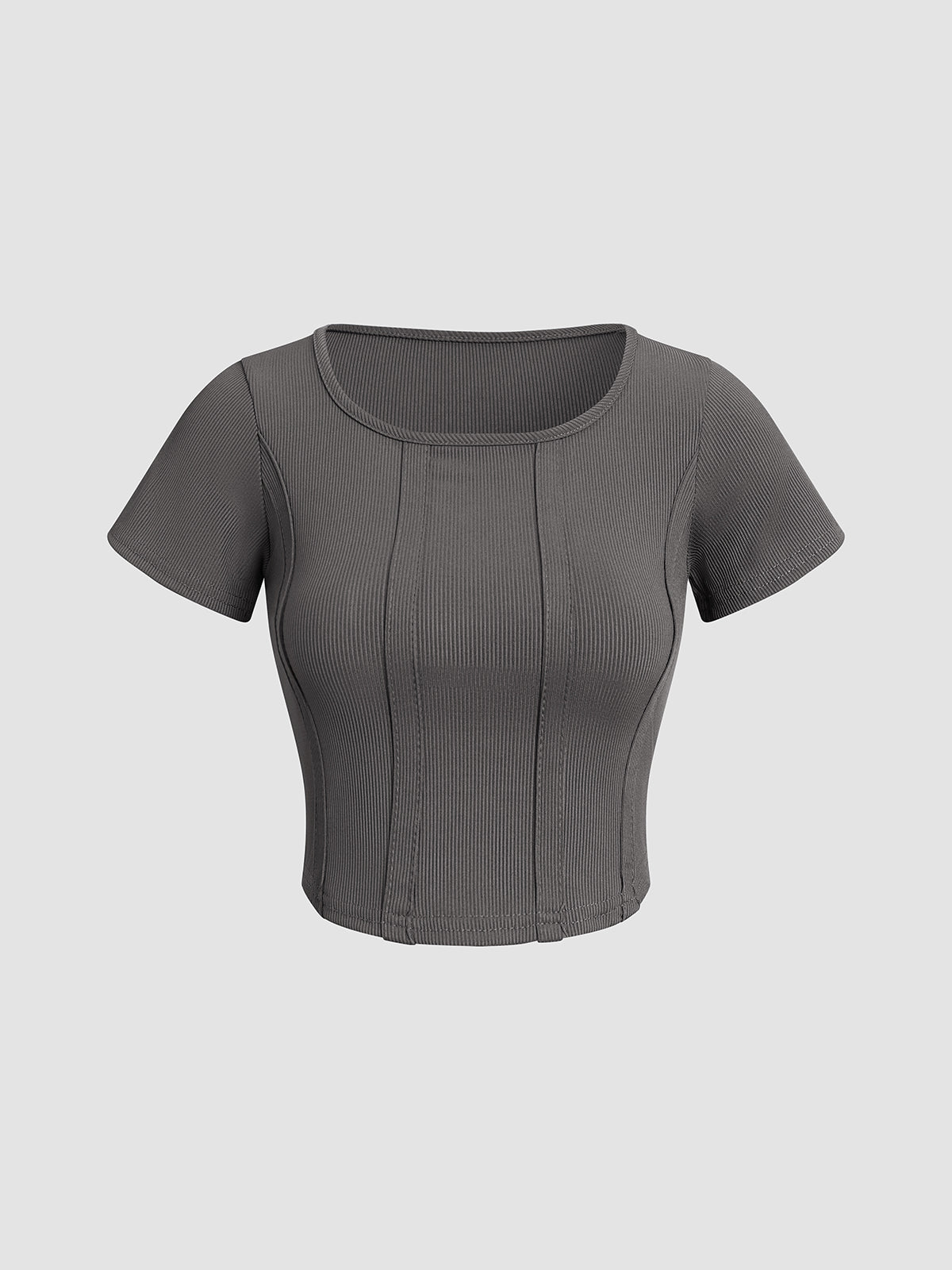 Corset Square Graceful Neck Shirt