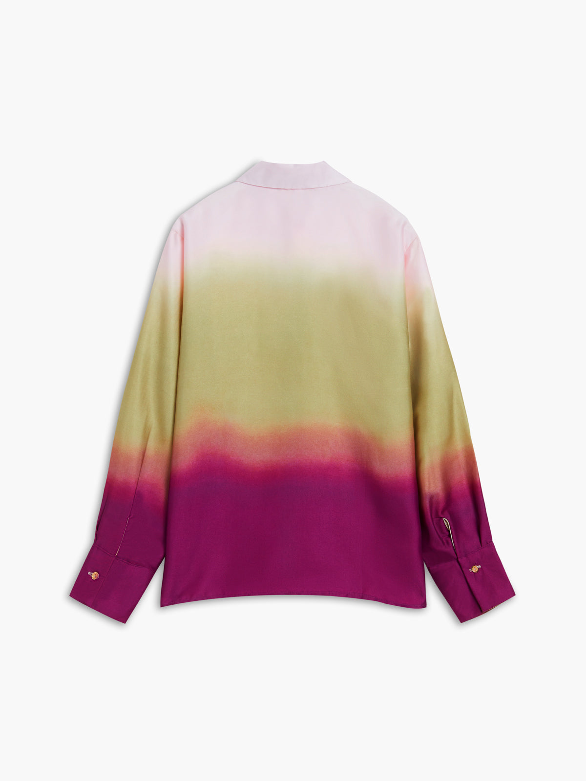 Tie Dye Graceful Satin Shirt