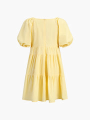 Sunshine Zippered Plunge Trendy Skater Short Dress Dresses