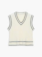 Weekend Wishes Graceful Sweater Vest Sweaters L