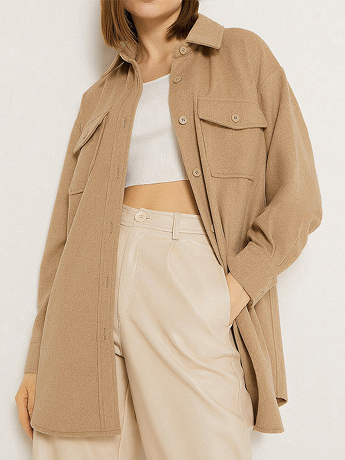 Trending Charming Now Jacket Brown / S Jackets Main image