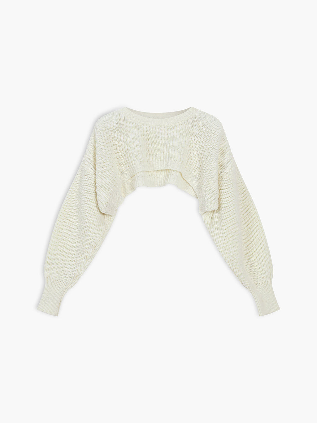 Utility Two Graceful Piece Bolero Sweater Sweaters L
