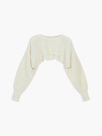 Utility Two Graceful Piece Bolero Sweater Sweaters L