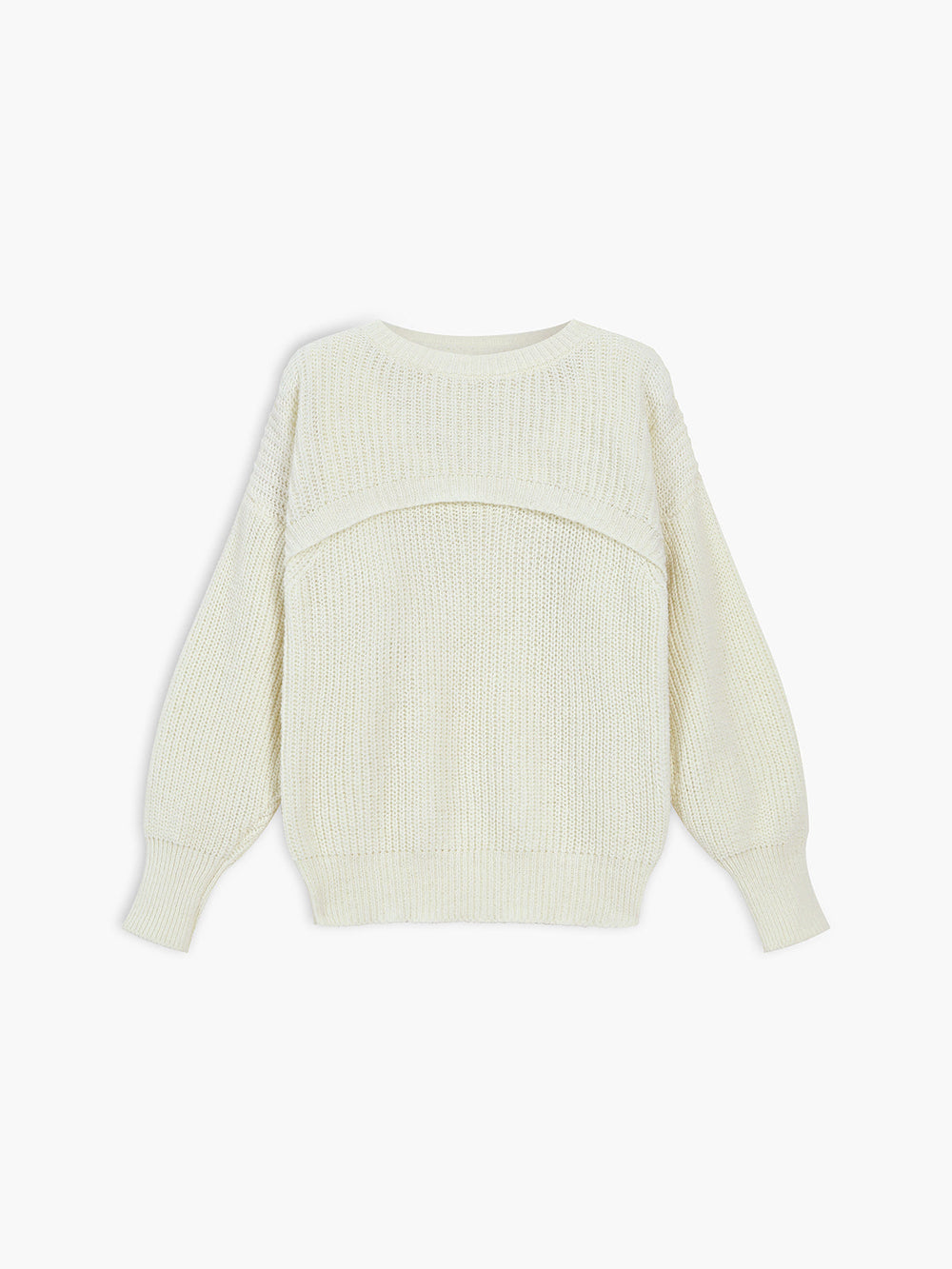 Utility Two Graceful Piece Bolero Sweater Sweaters L