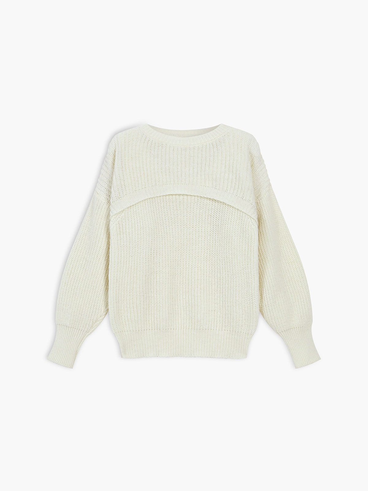 Utility Two Graceful Piece Bolero Sweater Sweaters L