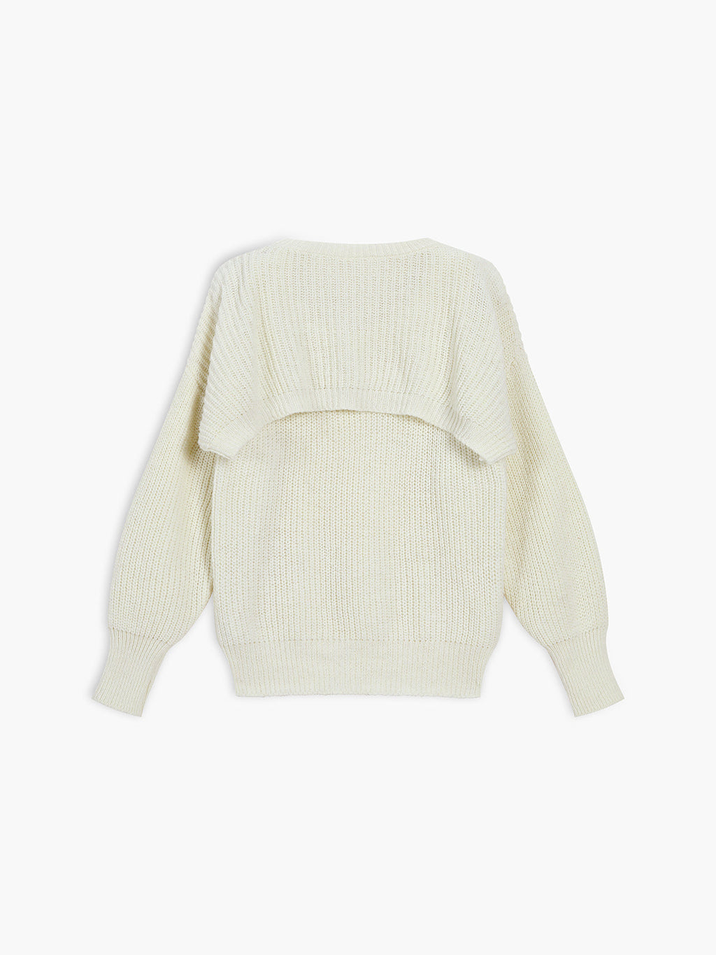 Utility Two Graceful Piece Bolero Sweater Sweaters L