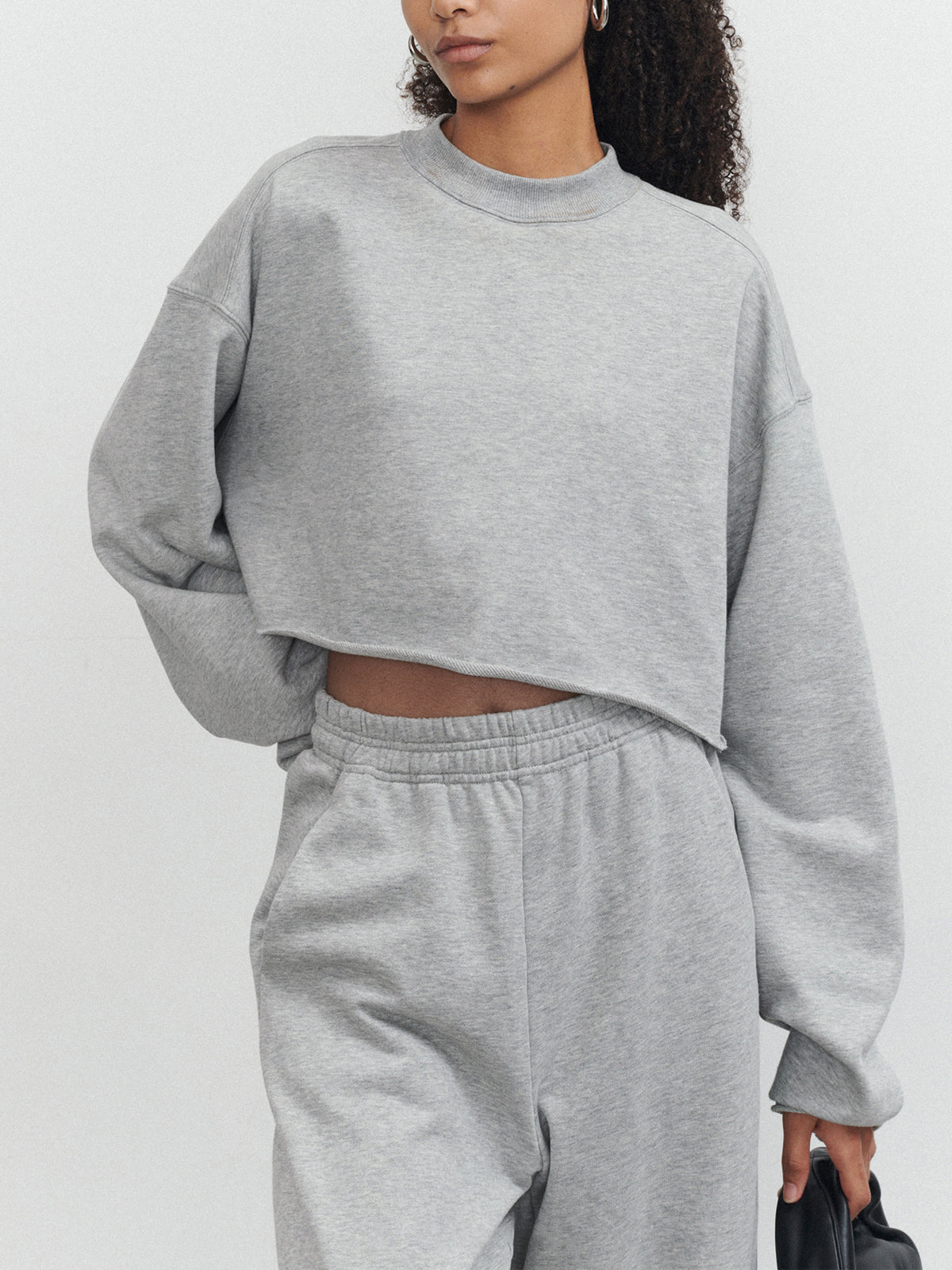 Live It Graceful Up Crop Sweatshirt